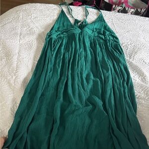 Green Sleeveless MiniDress